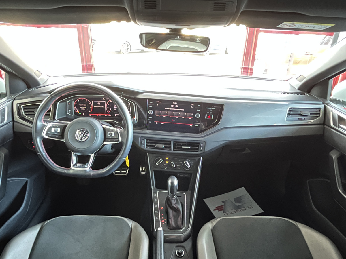 VOLKSWAGEN  POLO 2,0 TSI 200 DSG6  ACC DMS PARK PILOT  APPLE CARPLAY DIGITAL COCKPIT JANTES BRESCIA FULL LED ETAT NEUF