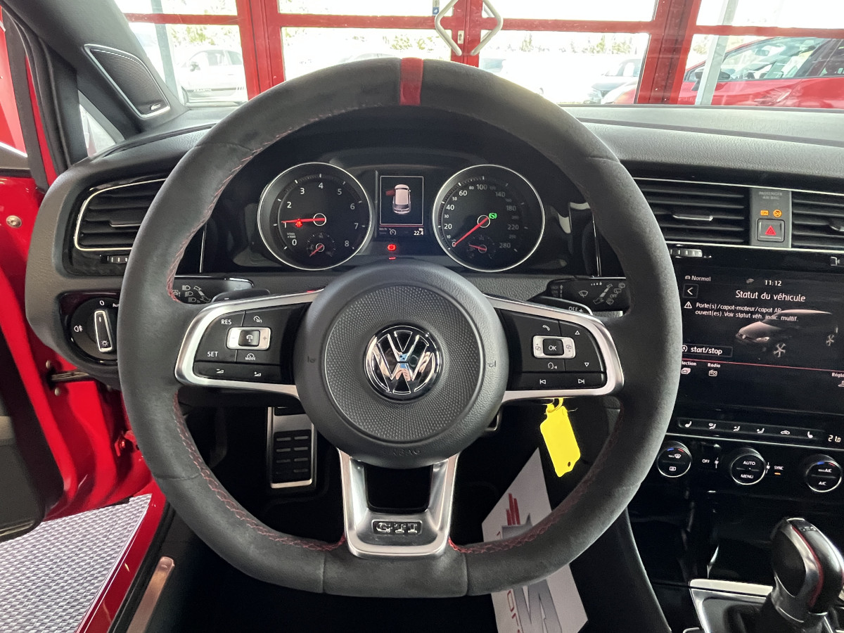 VOLKSWAGEN GOLF GTI CLUBSPORT 2,0 TSI 265 DSG6 GPS CAMERA ACC DCC REGULATEUR SIEGES RECARO HIFI DYNAUDIO BI-XENON EXCELLENT ETAT