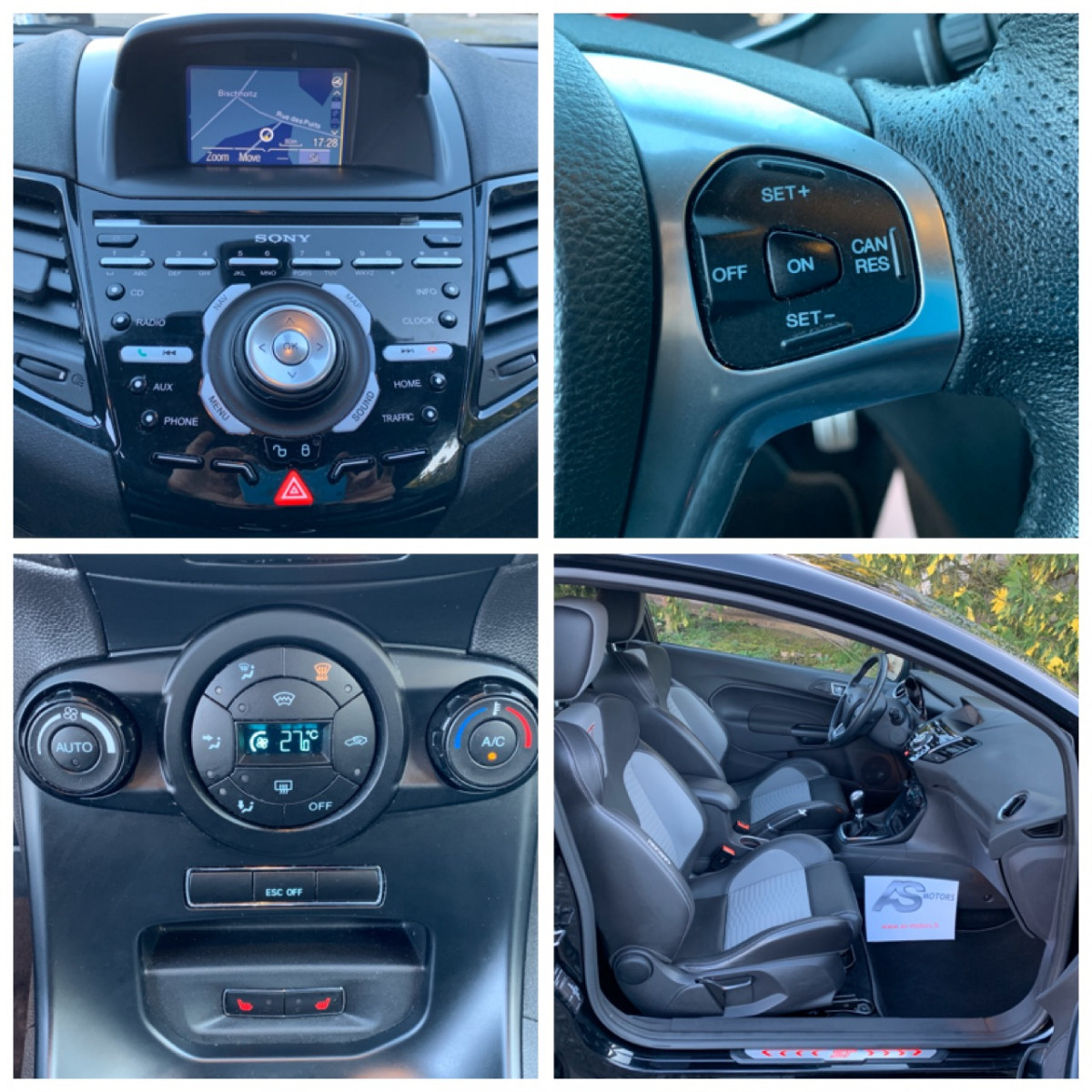 FIESTA ST 1,6 TURBO 182 PACK PERF GPS KEYFREE