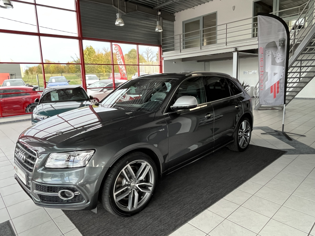 AUDI SQ5 TDI V6 326 COMPETITION BVA8 QUATTRO GPS CAMERA ATTELAGE KEYLESS HIFI B&O REGULATEUR ALU BROSSE DRIVE SELECT EXCELLENT ETAT