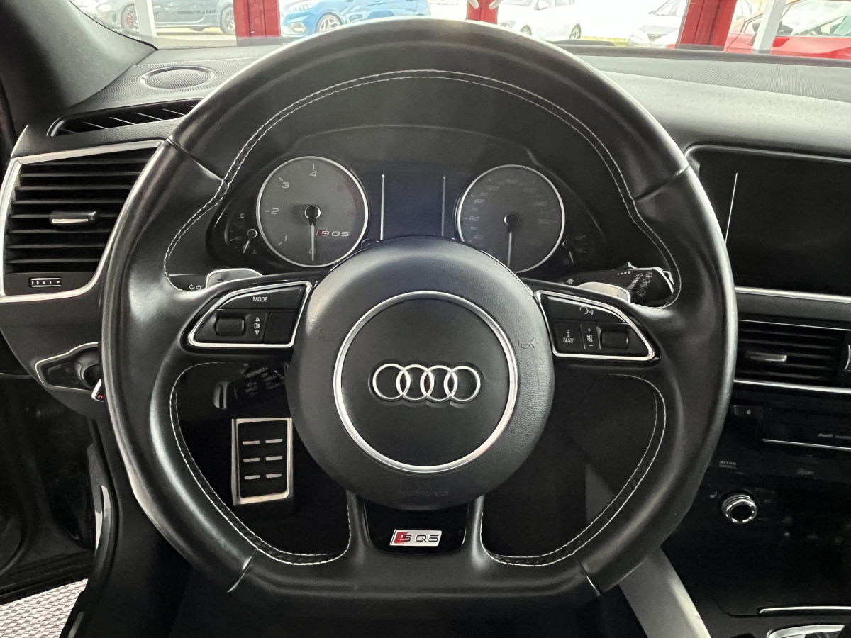 AUDI SQ5 TDI V6 326 COMPETITION BVA8 QUATTRO GPS CAMERA ATTELAGE KEYLESS HIFI B&O REGULATEUR ALU BROSSE DRIVE SELECT EXCELLENT ETAT