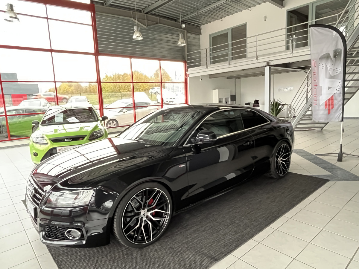 AUDI A5 COUPÉ 3,0 V6 TDI 240 S-LINE QUATTRO BVA6 GPS BLUETOOTH HIFI-B&O REGULATEUR JANTES 20 FEUX BI-XENON EXCELLENT ETAT