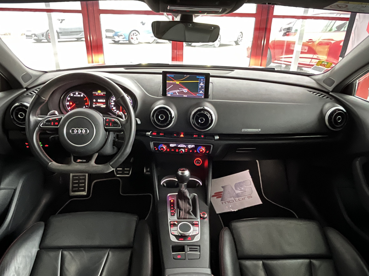 AUDI RS3 SPORTBACK 2,5 TFSI 367 S-TRONIC 7 QUATTRO GPS FULL LED  ECHAPPEMENT RS REGULATEUR ADAPTATIF JANTES ROTOR AUDI DRIVE SELECT EXCELLENT ETAT