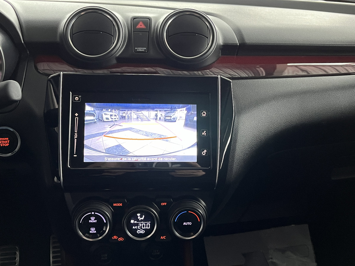 SUZUKI SWIFT SPORT 1,4 129 HYBRID. GPS CAMERA REGULATEUR KEYLESS FULL LED CARPLAY EXCELLENT ETAT