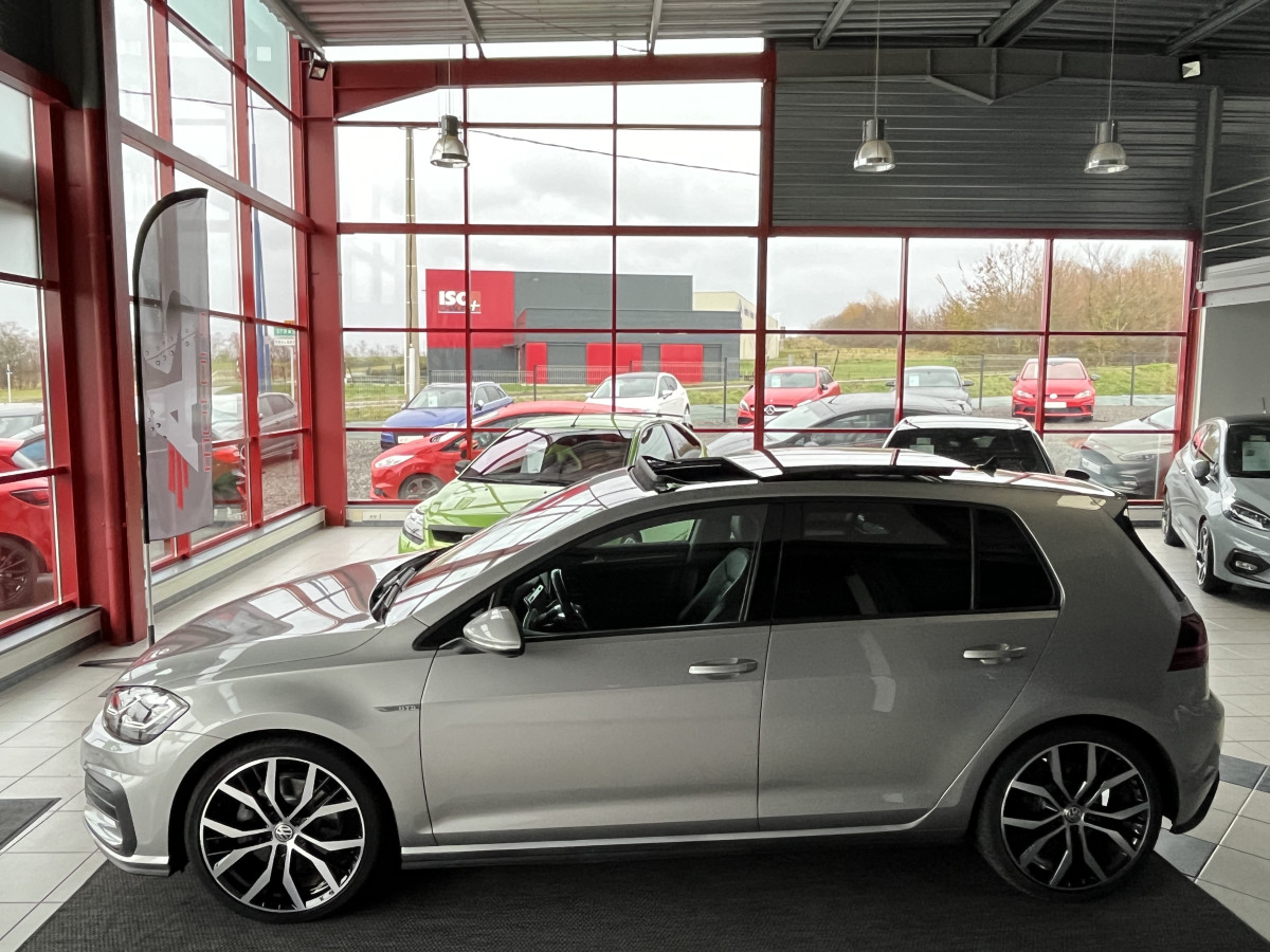 VOLKSWAGEN GOLF 7 GTD 2,0 TDI 184 DSG7 FACELIFT TOIT PANO GPS CAMERA ACC DCC  CARPLAY, DIGITAL COCKPIT, PALETTES AU VOLANT FULL LED FULL CUIR JANTE 19 SANTIAGO KEYLESS   EXCELLENT ETAT