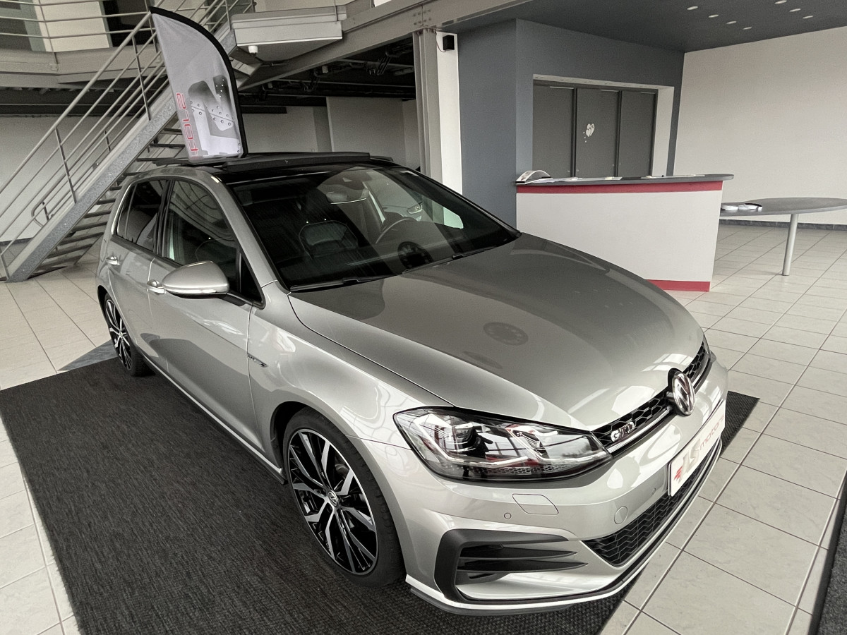 VOLKSWAGEN GOLF 7 GTD 2,0 TDI 184 DSG7 FACELIFT TOIT PANO GPS CAMERA ACC DCC  CARPLAY, DIGITAL COCKPIT, PALETTES AU VOLANT FULL LED FULL CUIR JANTE 19 SANTIAGO KEYLESS   EXCELLENT ETAT