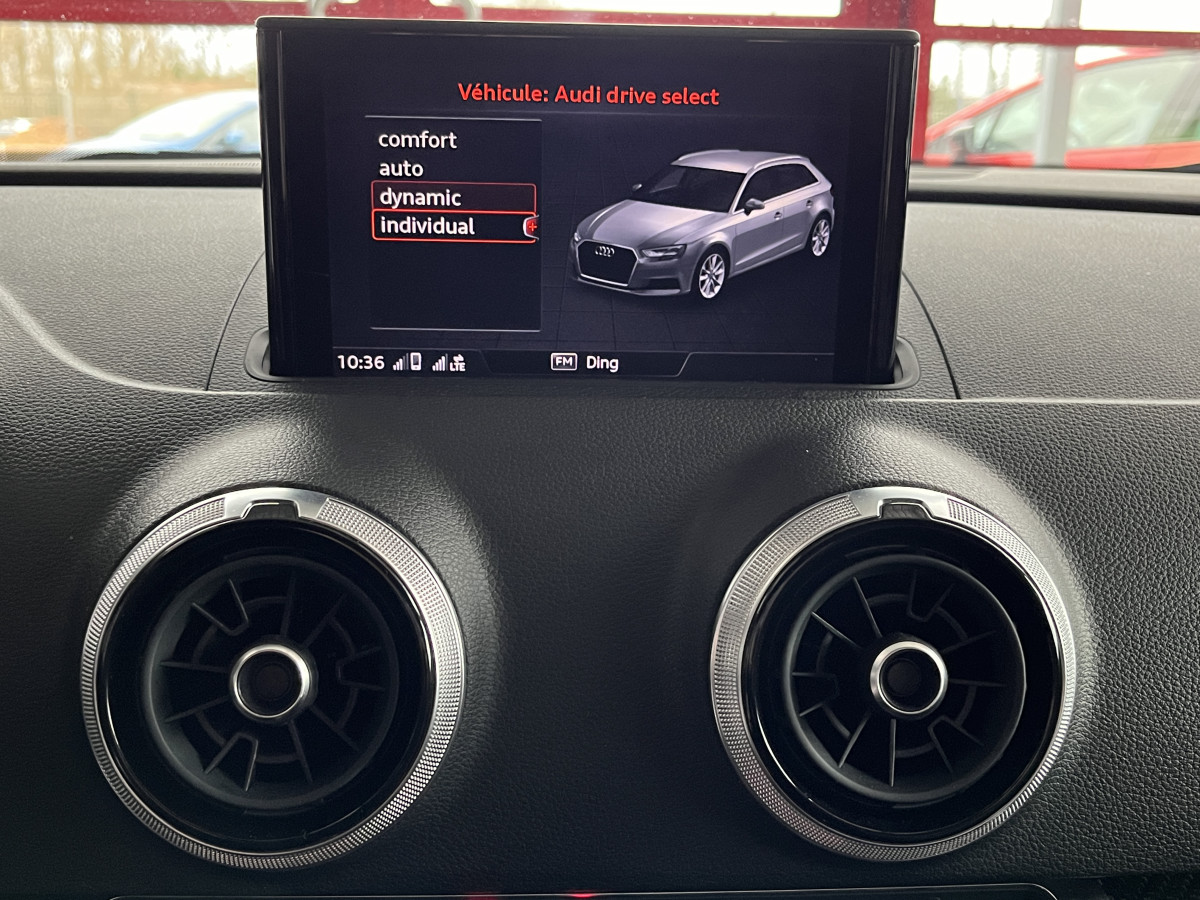 AUDI RS3 SPORTBACK 2,5 TFSI 400 S-TRONIC 7 QUATTRO GPS APPLE CARPLAY CAMERA MAGNETIC RIDE DRIVE SELECT SIEGES RS ECHAPPEMENT RS HIFI B&O JANTE ROTOR  ETAT NEUF