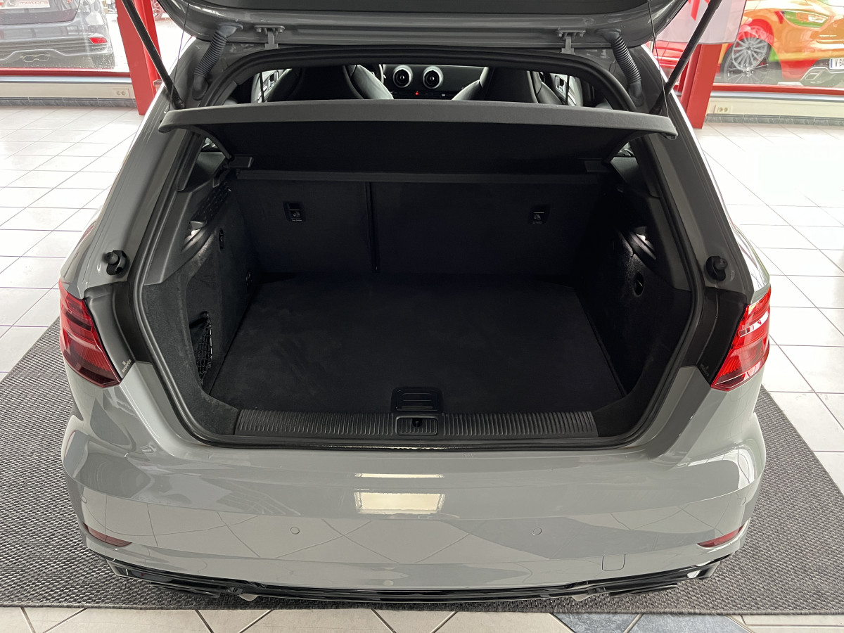 AUDI RS3 SPORTBACK 2,5 TFSI 400 S-TRONIC 7 QUATTRO GPS APPLE CARPLAY CAMERA MAGNETIC RIDE DRIVE SELECT SIEGES RS ECHAPPEMENT RS HIFI B&O JANTE ROTOR  ETAT NEUF