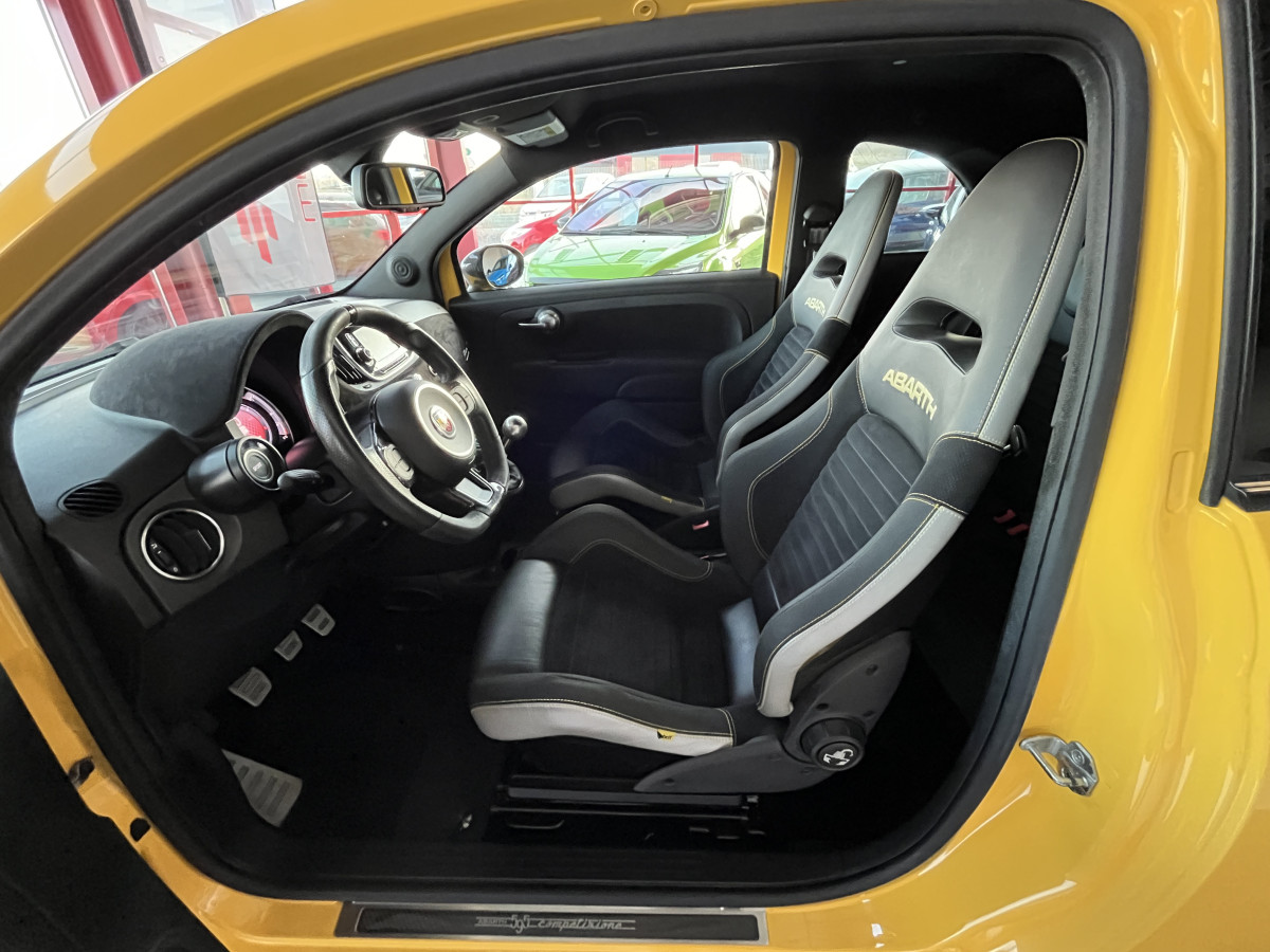 FIAT 500 ABARTH 1,4 180 595 COMPETIZIONE GPS SIEGES SABELT XENON  BLUETOOTH PACK CARBON EXCELLENT ETAT