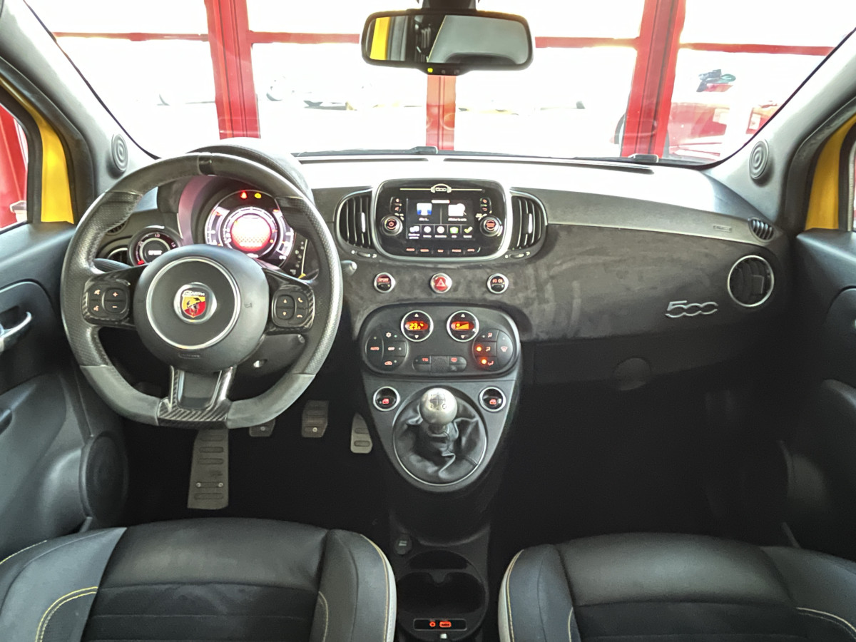 FIAT 500 ABARTH 1,4 180 595 COMPETIZIONE GPS SIEGES SABELT XENON  BLUETOOTH PACK CARBON EXCELLENT ETAT