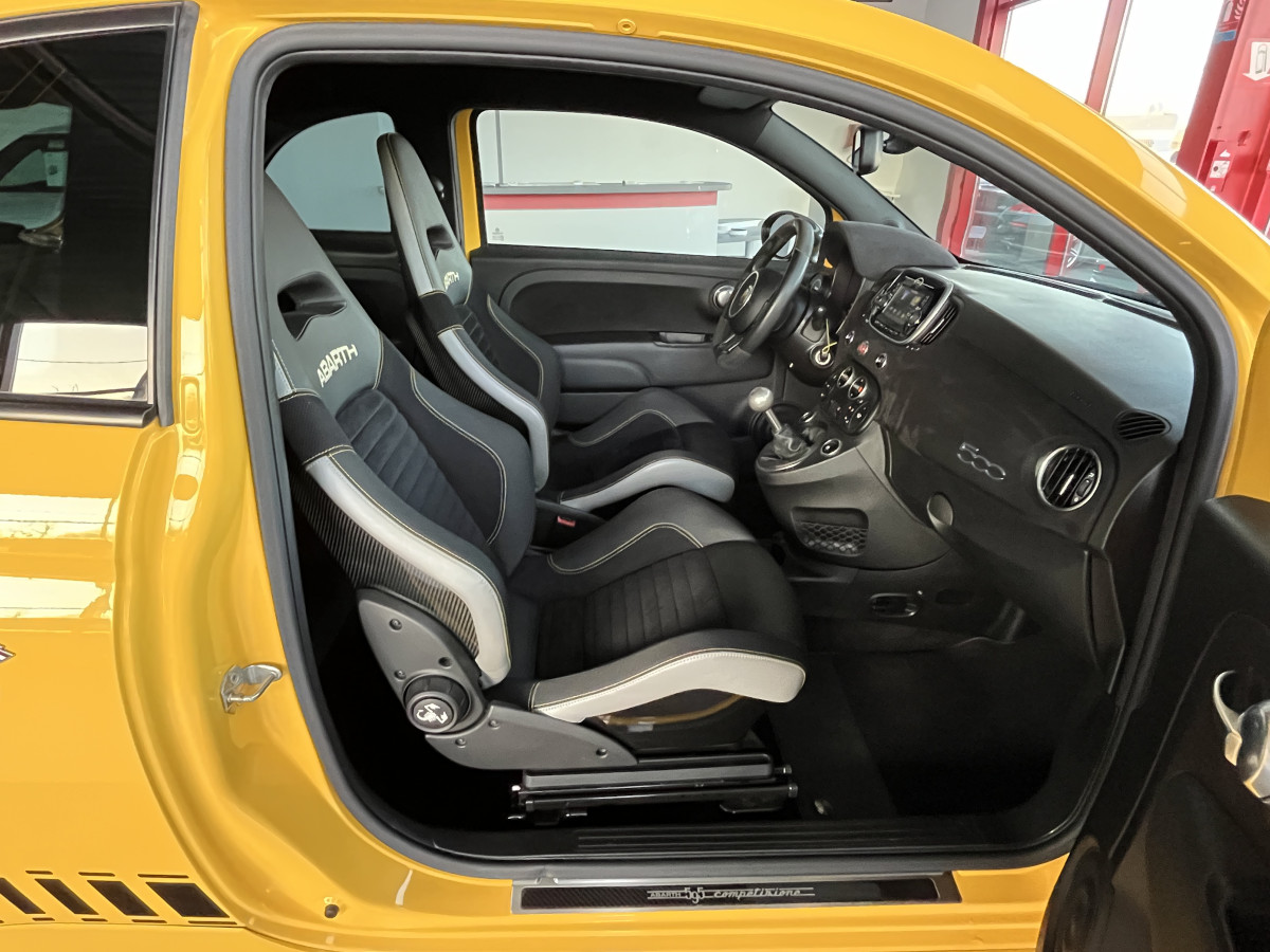 FIAT 500 ABARTH 1,4 180 595 COMPETIZIONE GPS SIEGES SABELT XENON  BLUETOOTH PACK CARBON EXCELLENT ETAT