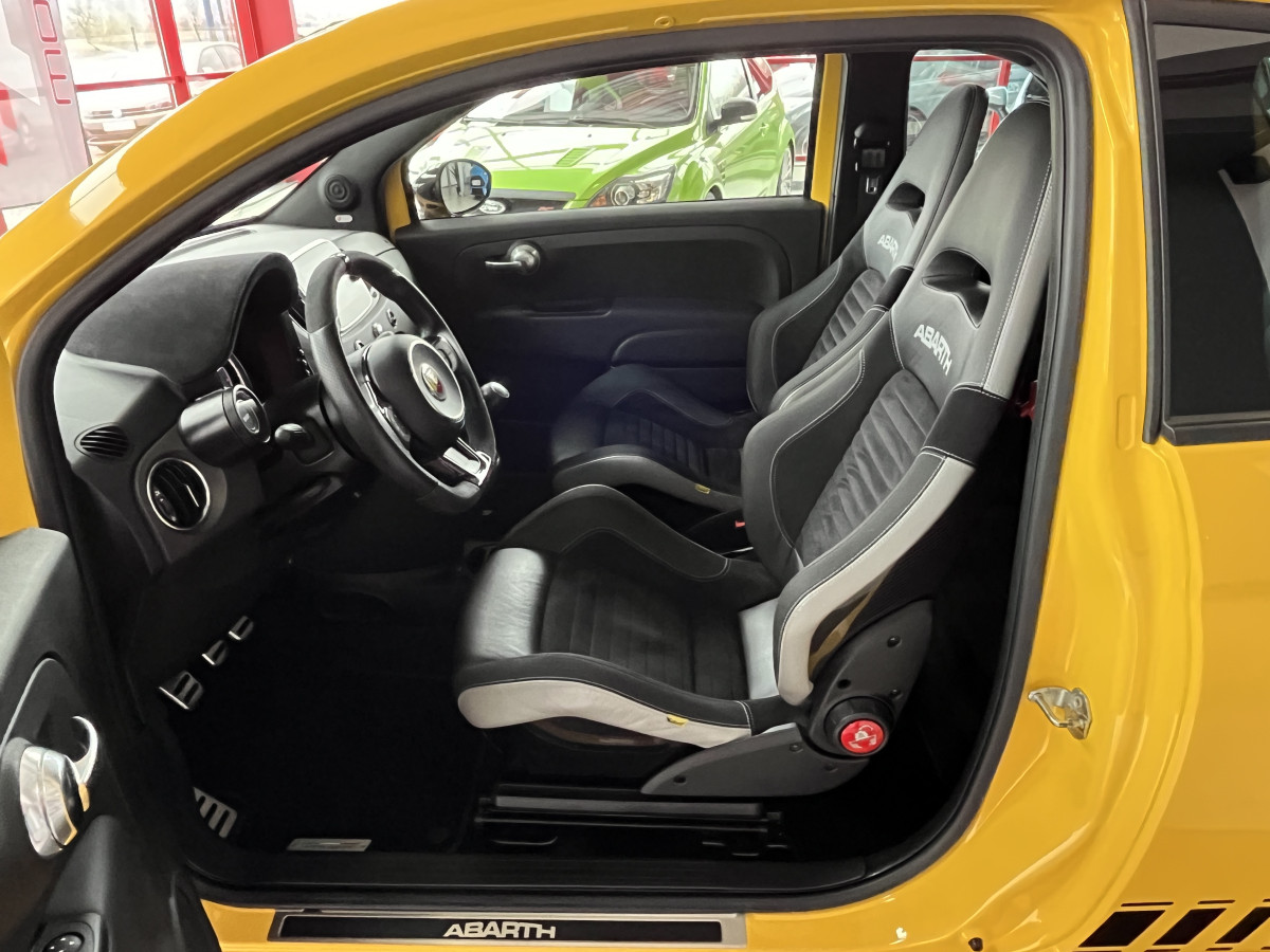 FIAT 500 ABARTH 1,4 180 595 COMPETIZIONE PACK PERF GPS SIEGES SABELT CARBON  XENON  BLUETOOTH ETAT NEUF