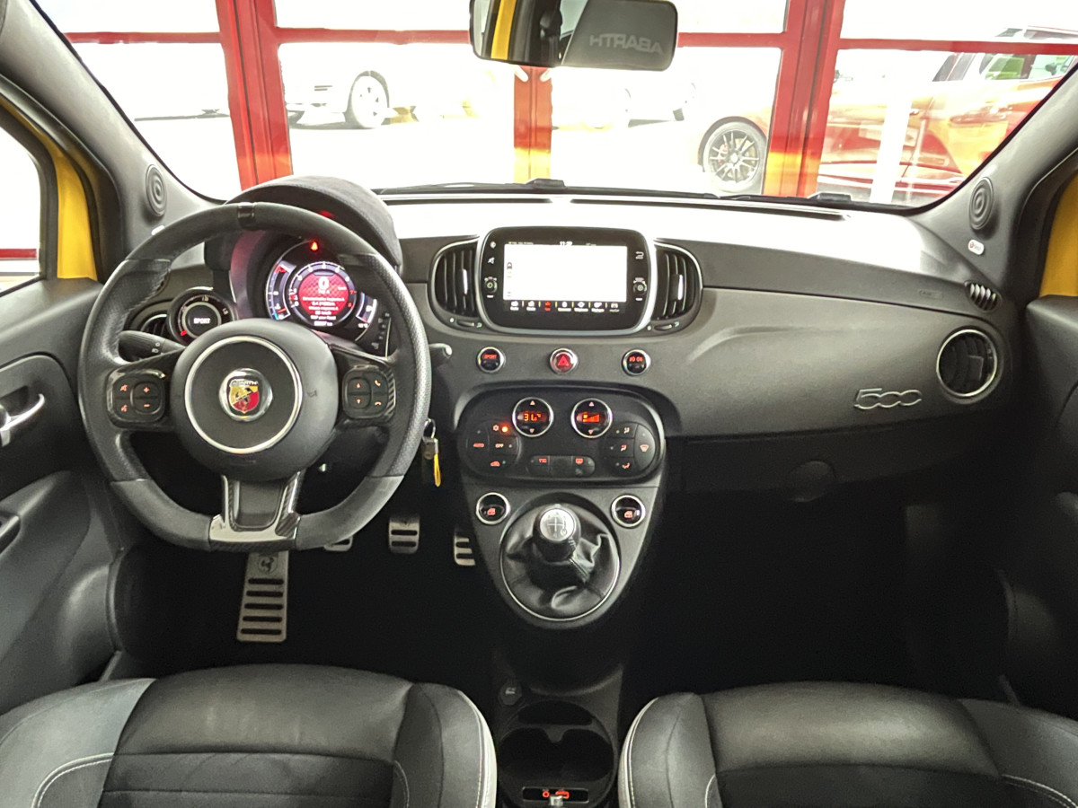 FIAT 500 ABARTH 1,4 180 595 COMPETIZIONE PACK PERF GPS SIEGES SABELT CARBON  XENON  BLUETOOTH ETAT NEUF