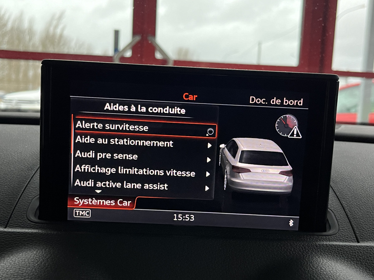 AUDI S3 SPORTBACK  2,0 TFSI 300 DSG6 QUATTRO TOIT PANORAMIQUE GPS CAMERA REGULATEUR ADAPTATIF DRIVE SELECT MAGNETIC RIDE BI- XENON PARK ASSIST XENON KEYLESS EXCELLENT ETAT