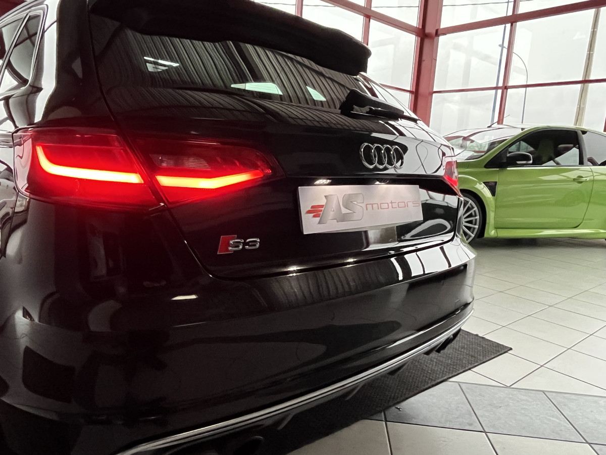 AUDI S3 SPORTBACK  2,0 TFSI 300 DSG6 QUATTRO TOIT PANORAMIQUE GPS CAMERA REGULATEUR ADAPTATIF DRIVE SELECT MAGNETIC RIDE BI- XENON PARK ASSIST XENON KEYLESS EXCELLENT ETAT