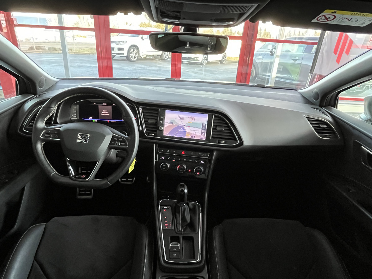 SEAT LEON CUPRA 2,0 TSI 300 DSG6 GPS ACC DCC APPLE CARPLAY  FULL LED DIGITAL COCKPIT  ETAT NEUF