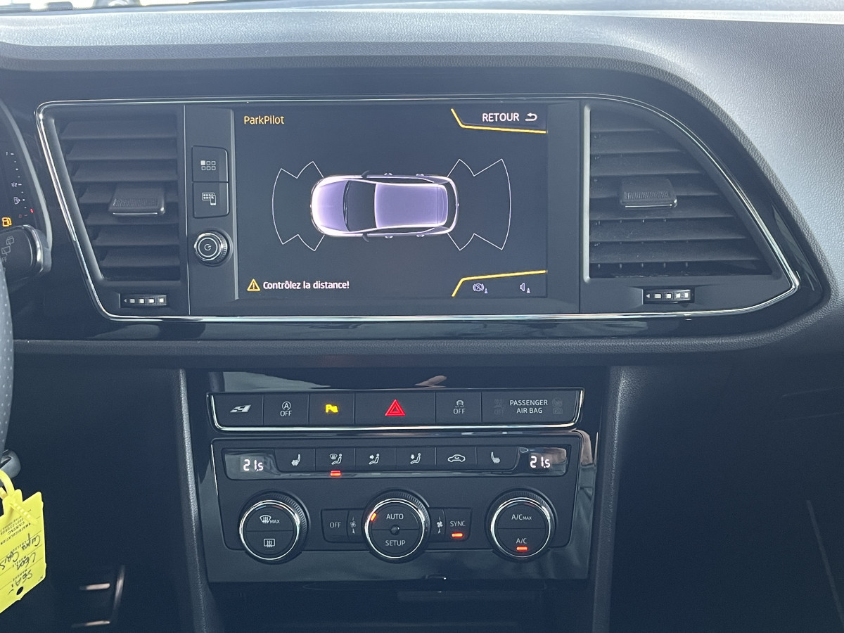 SEAT LEON CUPRA 2,0 TSI 300 DSG6 GPS ACC DCC APPLE CARPLAY  FULL LED DIGITAL COCKPIT  ETAT NEUF