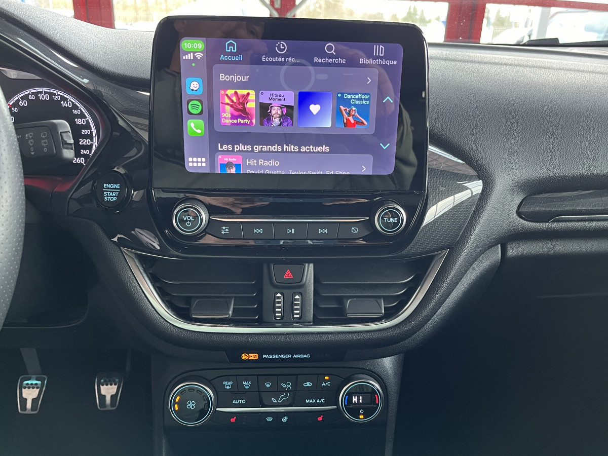 FORD FIESTA ST 1,5 200 PACK PERF GPS  APPLE CARPLAY FULL LED BLUETOOTH HIFI B&O REGULATEUR KEYLESS PACK HIVER ETAT NEUF