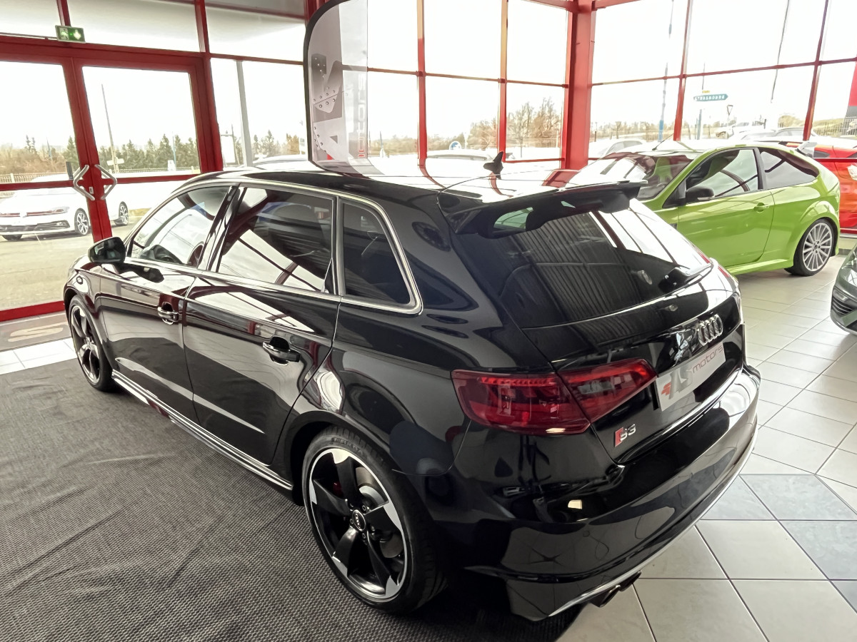 AUDI S3 SPORTBACK 2,0 TFSI 300 QUATTRO  GPS ACC  REGULATEUR ADAPTATIF FEUX BI-XENON  DRIVE SELECT PARK PILOT JANTE ROTOR EXCELLENT ETAT