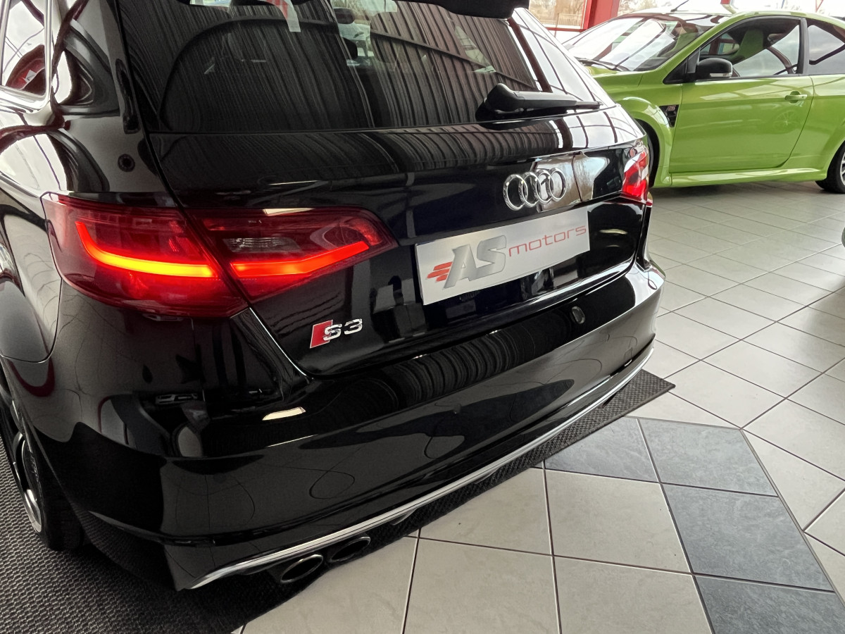 AUDI S3 SPORTBACK 2,0 TFSI 300 QUATTRO  GPS ACC  REGULATEUR ADAPTATIF FEUX BI-XENON  DRIVE SELECT PARK PILOT JANTE ROTOR EXCELLENT ETAT