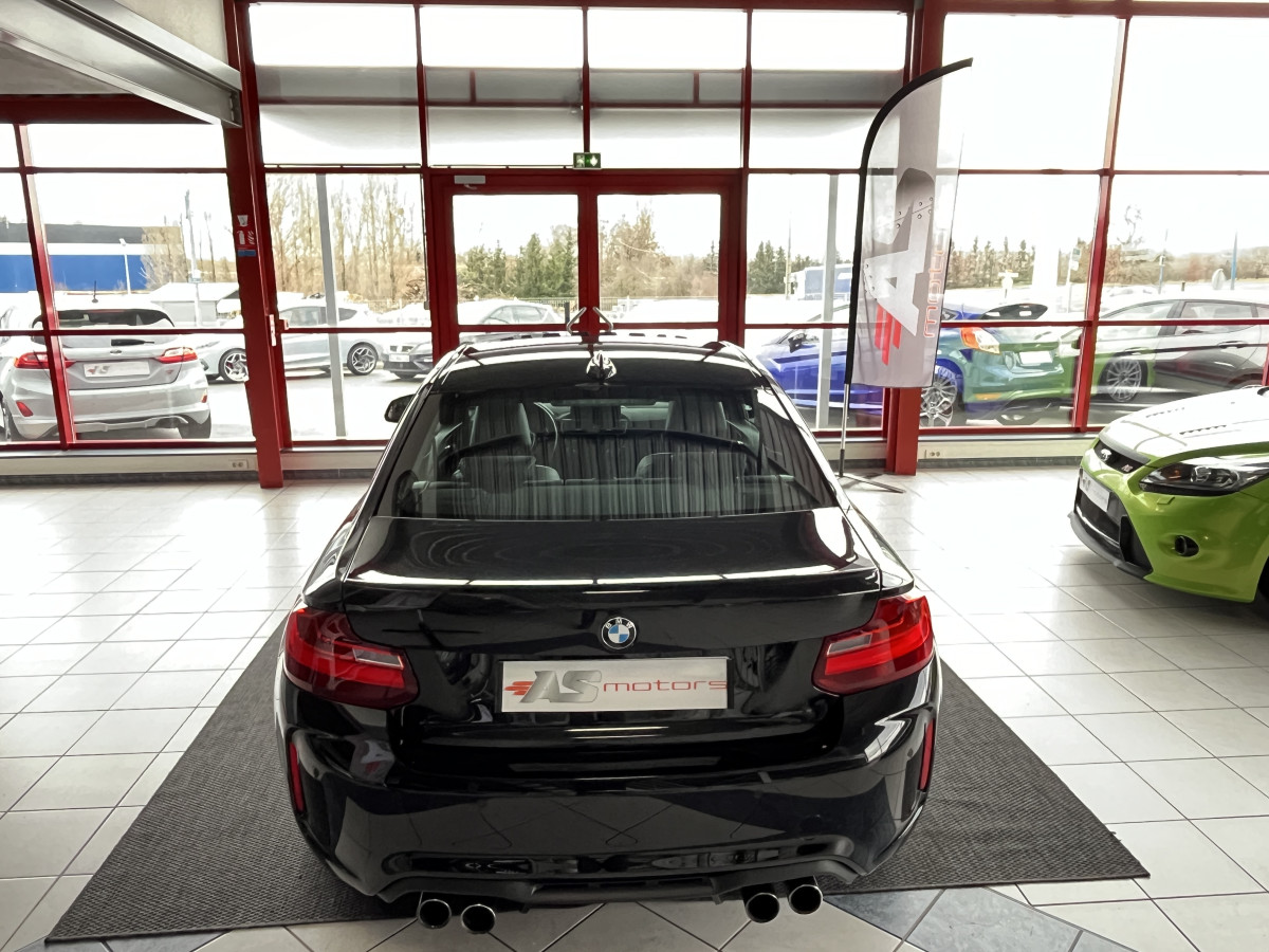 BMW M2 COUPE 3,0 370 DKG7 TOIT PANO OUVRANT  GPS CAMERA KEYLESS  BI-XENON FULL CUIR CARBON PAS DE MALUS EXCELLENT ETAT