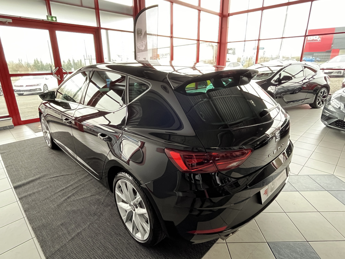 SEAT LEON FR 2,0 TDI 150 DSG7 GPS CAMERA APPLE CARPLAY FULL LED KEYLESS SEAT DRIVE PROFILE DIGITAL COCKPIT EXCELLENT ETAT