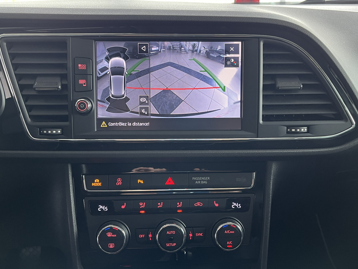 SEAT LEON FR 2,0 TDI 150 DSG7 GPS CAMERA APPLE CARPLAY FULL LED KEYLESS SEAT DRIVE PROFILE DIGITAL COCKPIT EXCELLENT ETAT