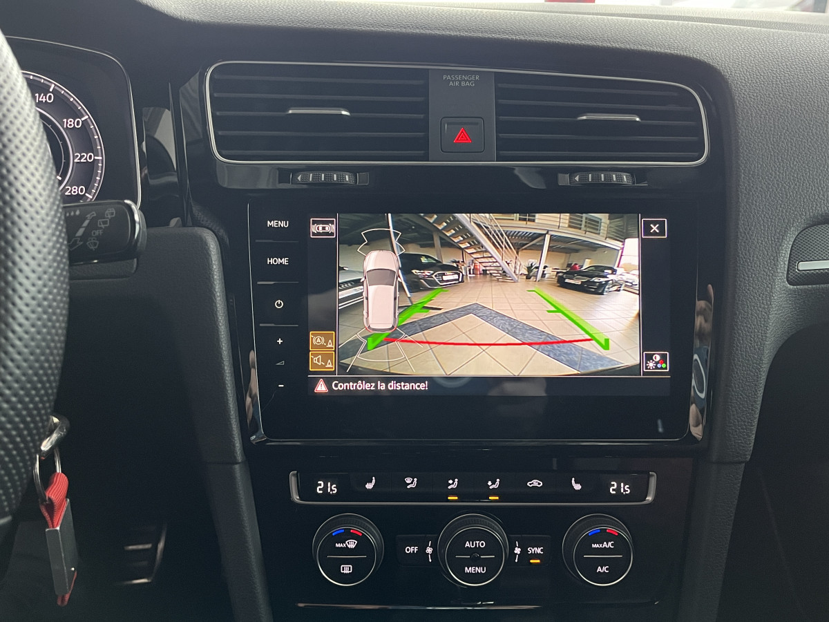 VOLKSWAGEN GOLF  7 TCR  2,0 TSI 290 DSG7  GPS CAMERA DMS ACC FULL LED DYNAUDIO  DIGITAL COCKPIT APPLE CARPLAY ETAT NEUF