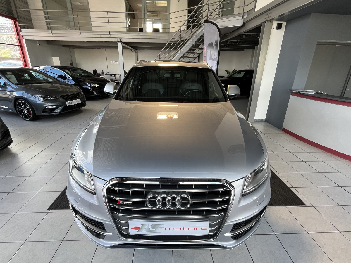 AUDI SQ5 TDI V6 326 COMPETITION BVA8 QUATTRO GPS TOIT PANORAMIQUE CAMERA REGULATEUR ADAPTATIF  ALU BROSSE BI-XENON DRIVE SELECT JANTES 21  EXCELLENT ETAT