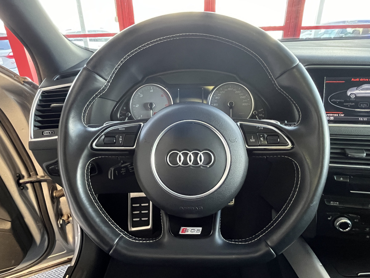 AUDI SQ5 TDI V6 326 COMPETITION BVA8 QUATTRO GPS TOIT PANORAMIQUE CAMERA REGULATEUR ADAPTATIF  ALU BROSSE BI-XENON DRIVE SELECT JANTES 21  EXCELLENT ETAT