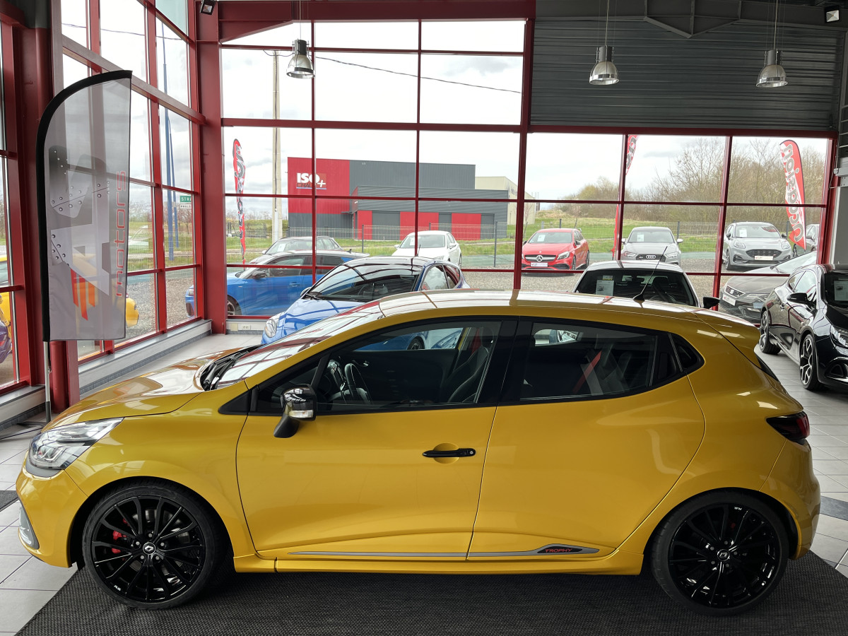 RENAULT CLIO RS TROPHY 1,6 220 EDC GPS HIFI BOSE ECHAPPEMENT BASTUCK  REGULATEUR RS DRIVE EXCELLENT ETAT