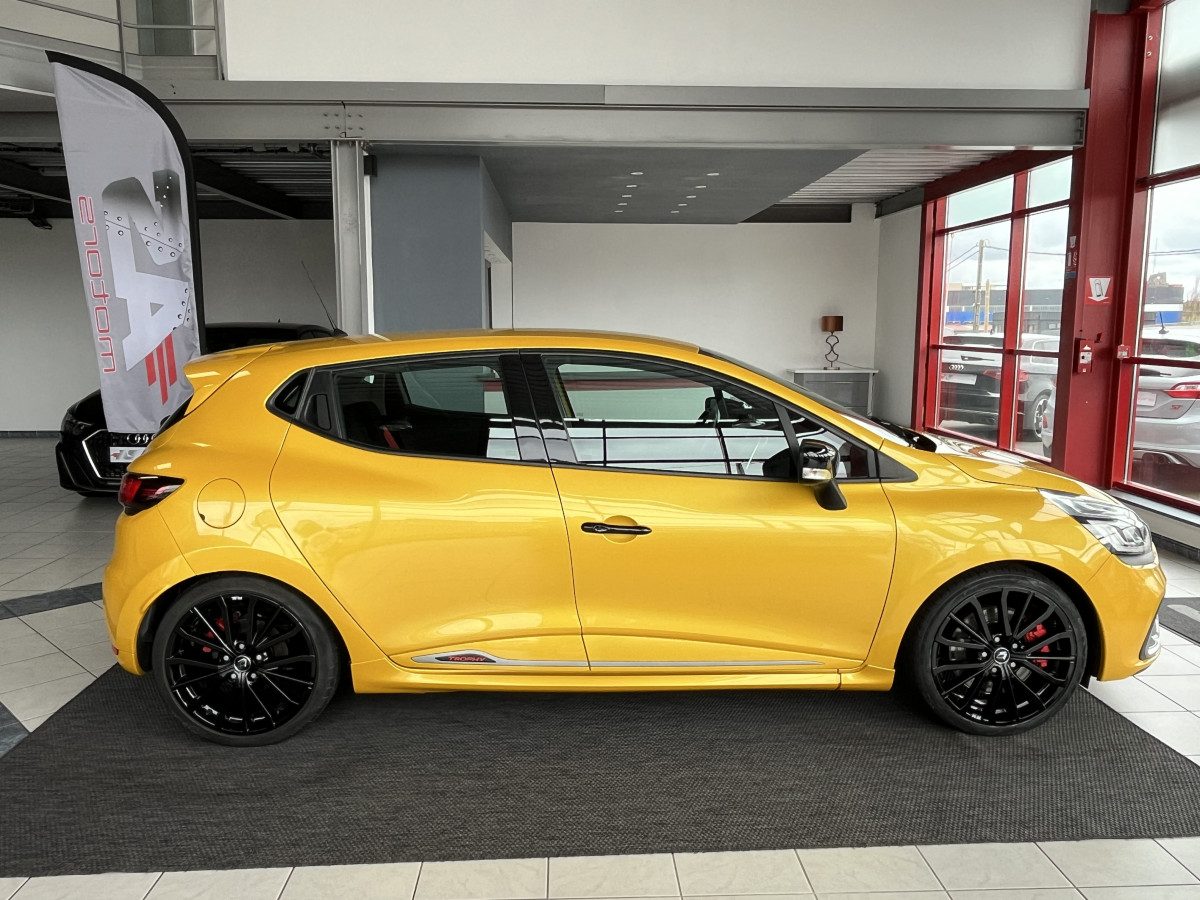 RENAULT CLIO RS TROPHY 1,6 220 EDC GPS HIFI BOSE ECHAPPEMENT BASTUCK  REGULATEUR RS DRIVE EXCELLENT ETAT