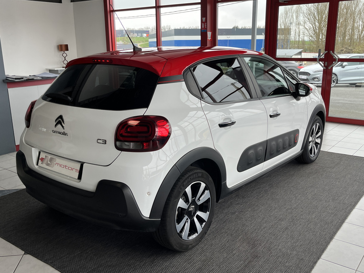 CITROEN C3 1,6 HDI 100 FEEL GPS CAMERA REGULATEUR LIMITEUR KEYLESS BLUETOOTH EXCELLENT ETAT