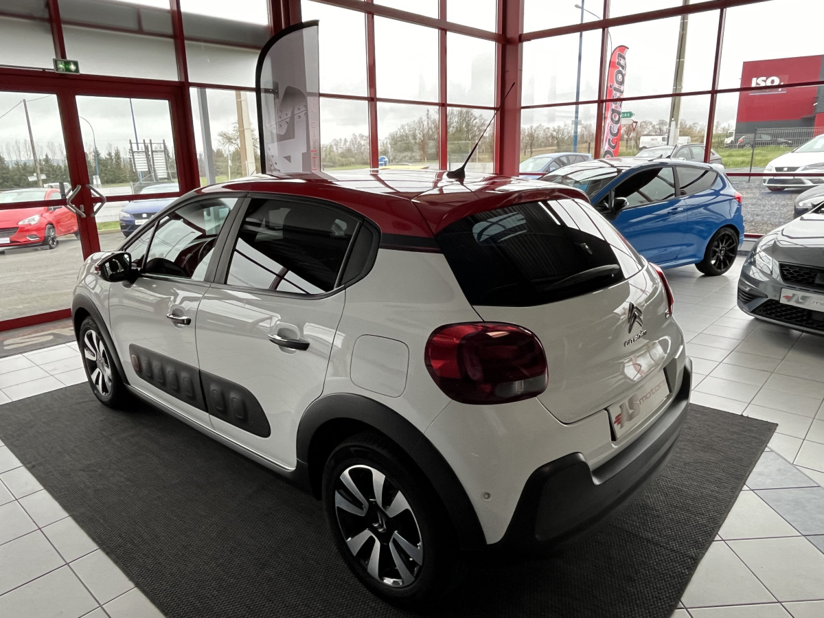 CITROEN C3 1,6 HDI 100 FEEL GPS CAMERA REGULATEUR LIMITEUR KEYLESS BLUETOOTH EXCELLENT ETAT