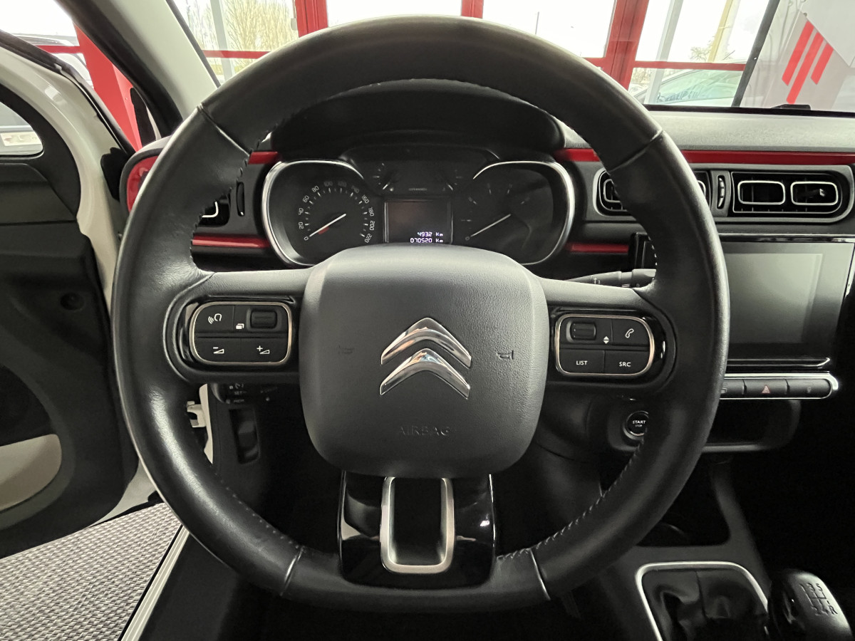 CITROEN C3 1,6 HDI 100 FEEL GPS CAMERA REGULATEUR LIMITEUR KEYLESS BLUETOOTH EXCELLENT ETAT