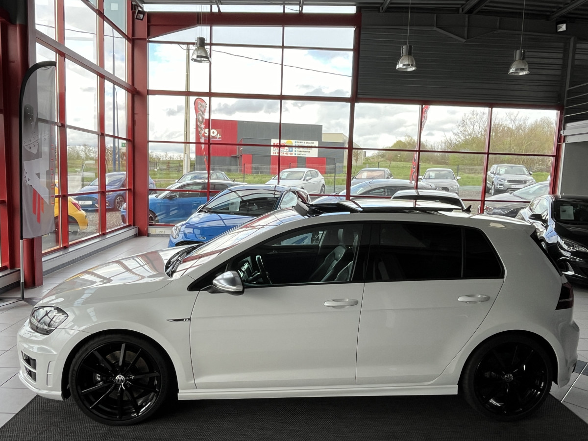 VOLKSWAGEN GOLF 7 R 2,0 TSI 300 DSG6 4 MOTION TOIT PANORAMIQUE GPS CAMERA DCC ACC HIFI DYNAUDIO FULL CUIR KEYLESS BI-XENON  JANTES PRETORIA EXCELLENT ETAT