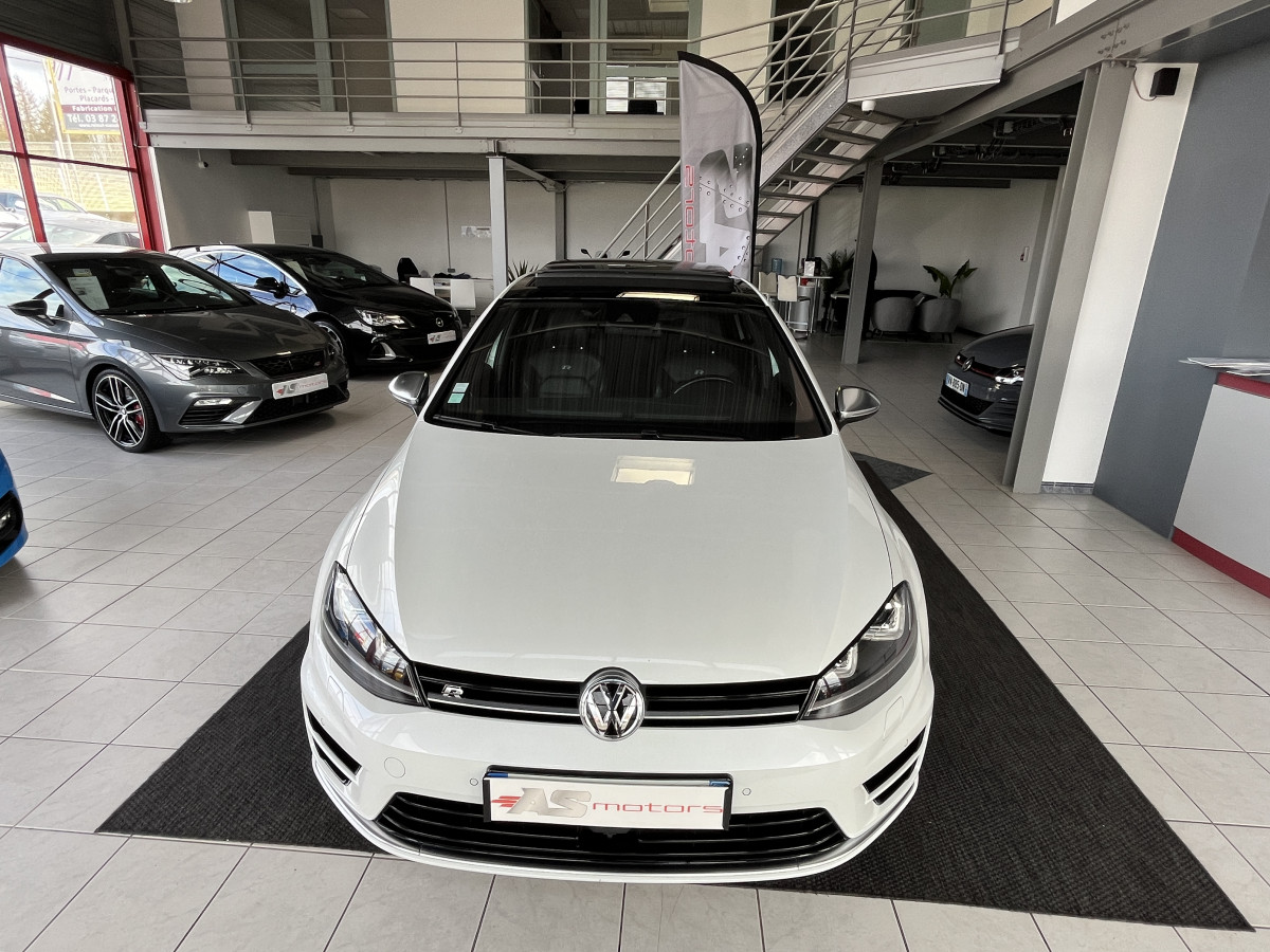 VOLKSWAGEN GOLF 7 R 2,0 TSI 300 DSG6 4 MOTION TOIT PANORAMIQUE GPS CAMERA DCC ACC HIFI DYNAUDIO FULL CUIR KEYLESS BI-XENON  JANTES PRETORIA EXCELLENT ETAT