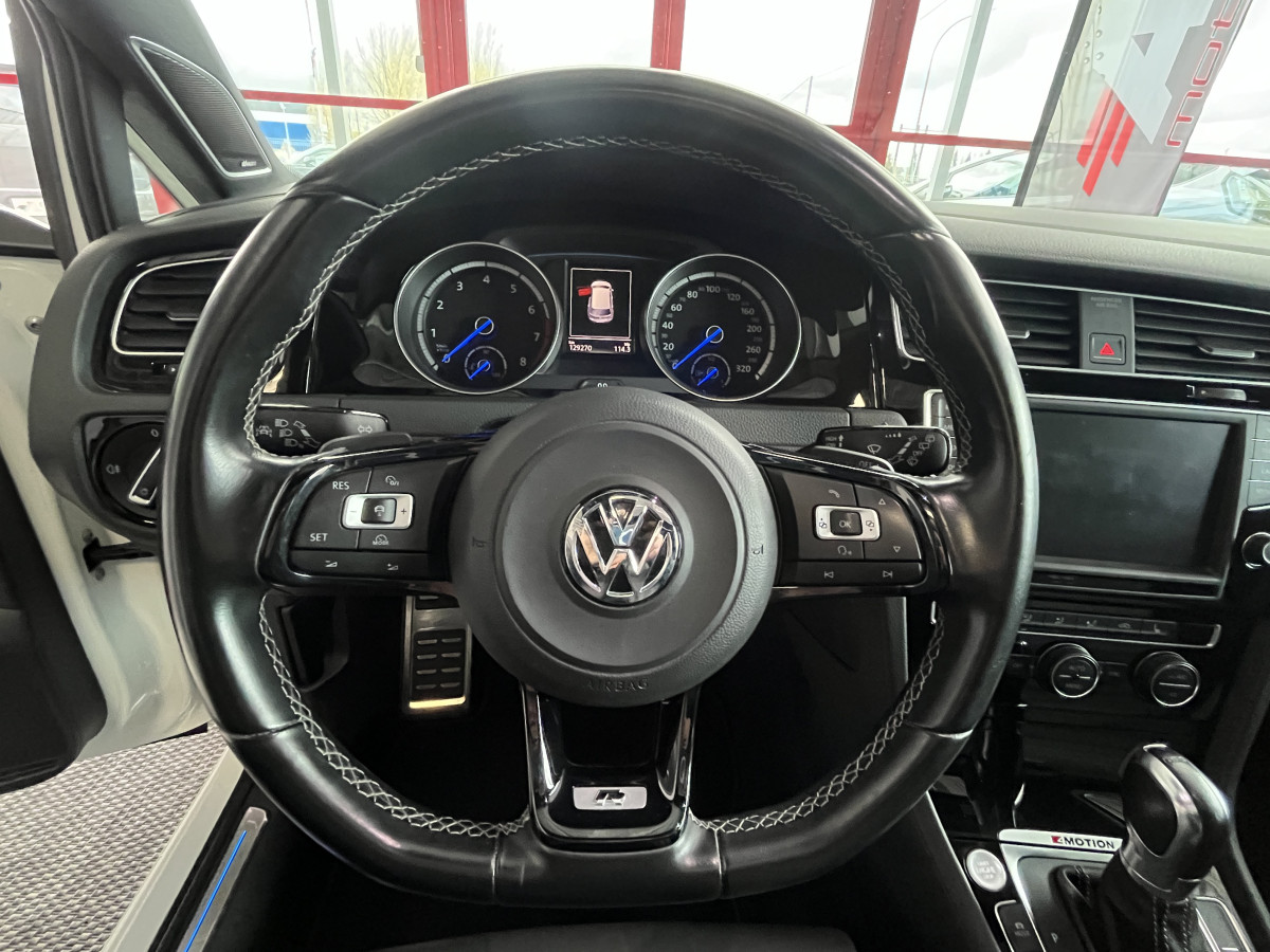 VOLKSWAGEN GOLF 7 R 2,0 TSI 300 DSG6 4 MOTION TOIT PANORAMIQUE GPS CAMERA DCC ACC HIFI DYNAUDIO FULL CUIR KEYLESS BI-XENON  JANTES PRETORIA EXCELLENT ETAT