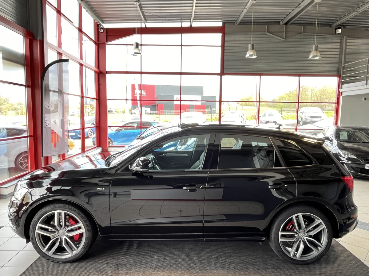 AUDI SQ5 TDI V6 340 PLUS  BVA8 QUATTRO TOIT PANORAMIQUE BI-XENON  GPS CAMERA ATTELAGE KEYLESS HIFI B&O BI-XENON REGULATEUR ADAPTATIF ALU BROSSE DRIVE SELECT EXCELLENT ETAT