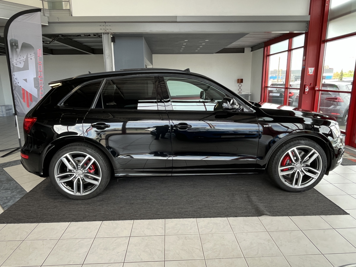 AUDI SQ5 TDI V6 340 PLUS  BVA8 QUATTRO TOIT PANORAMIQUE BI-XENON  GPS CAMERA ATTELAGE KEYLESS HIFI B&O BI-XENON REGULATEUR ADAPTATIF ALU BROSSE DRIVE SELECT EXCELLENT ETAT