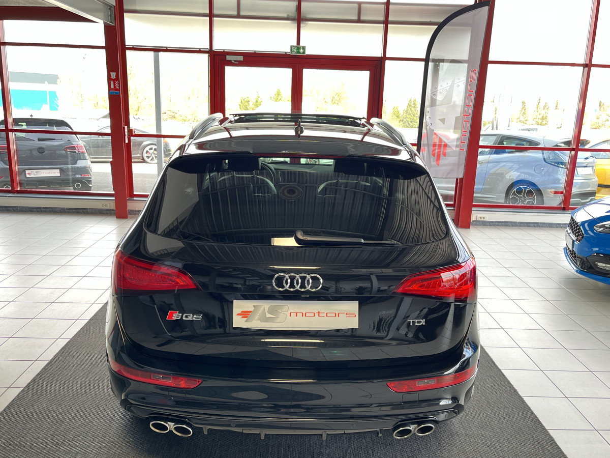 AUDI SQ5 TDI V6 340 PLUS  BVA8 QUATTRO TOIT PANORAMIQUE BI-XENON  GPS CAMERA ATTELAGE KEYLESS HIFI B&O BI-XENON REGULATEUR ADAPTATIF ALU BROSSE DRIVE SELECT EXCELLENT ETAT