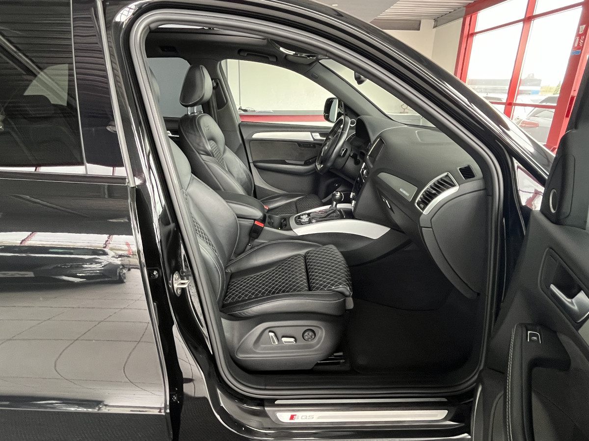 AUDI SQ5 TDI V6 340 PLUS  BVA8 QUATTRO TOIT PANORAMIQUE BI-XENON  GPS CAMERA ATTELAGE KEYLESS HIFI B&O BI-XENON REGULATEUR ADAPTATIF ALU BROSSE DRIVE SELECT EXCELLENT ETAT