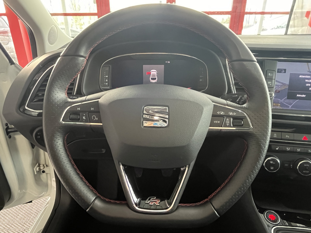 SEAT LEON FR 1,5 TSI 150 GPS DIGITAL COCKPIT APPLE CARPLAY HIFI BEATS KEYLESS PARK PILOT  REGULATEUR FULL LED SEAT DRIVE PROFILE EXCELLENT ETAT