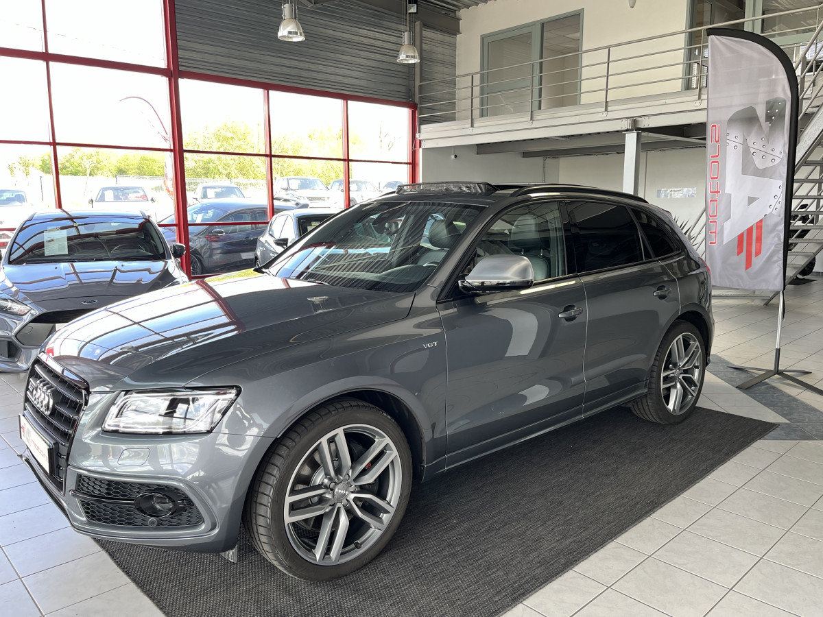 AUDI SQ5 TDI V6 326 COMPETITION BVA8 QUATTRO TOIT PANORAMIQUE GPS CAMERA ATTELAGE KEYLESS HIFI B&O REGULATEUR ADAPTATIF  PACK CARBON  DRIVE SELECT EXCELLENT ETAT