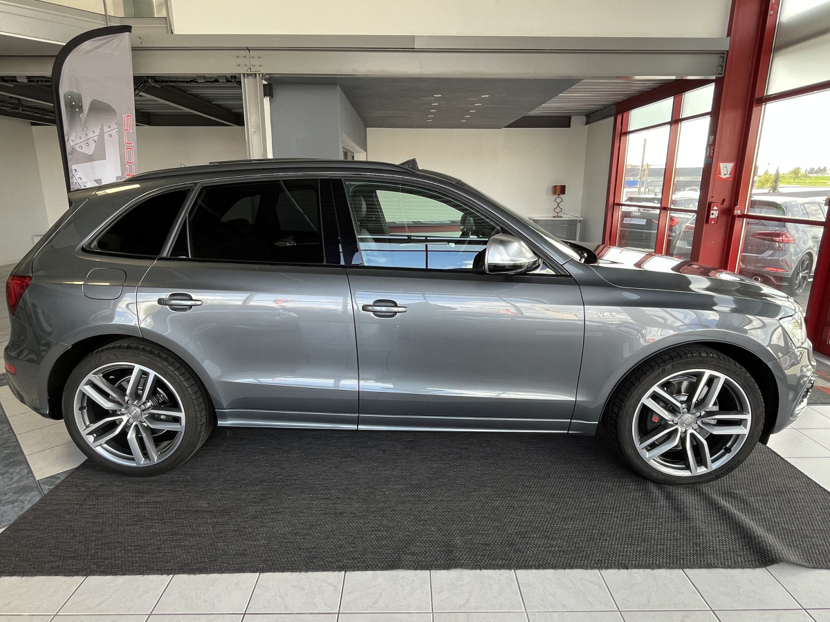 AUDI SQ5 TDI V6 326 COMPETITION BVA8 QUATTRO TOIT PANORAMIQUE GPS CAMERA ATTELAGE KEYLESS HIFI B&O REGULATEUR ADAPTATIF  PACK CARBON  DRIVE SELECT EXCELLENT ETAT