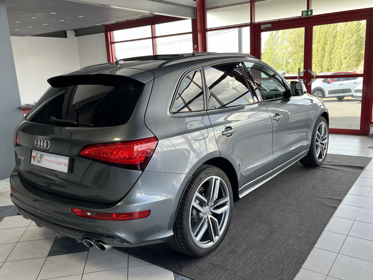 AUDI SQ5 TDI V6 326 COMPETITION BVA8 QUATTRO TOIT PANORAMIQUE GPS CAMERA ATTELAGE KEYLESS HIFI B&O REGULATEUR ADAPTATIF  PACK CARBON  DRIVE SELECT EXCELLENT ETAT