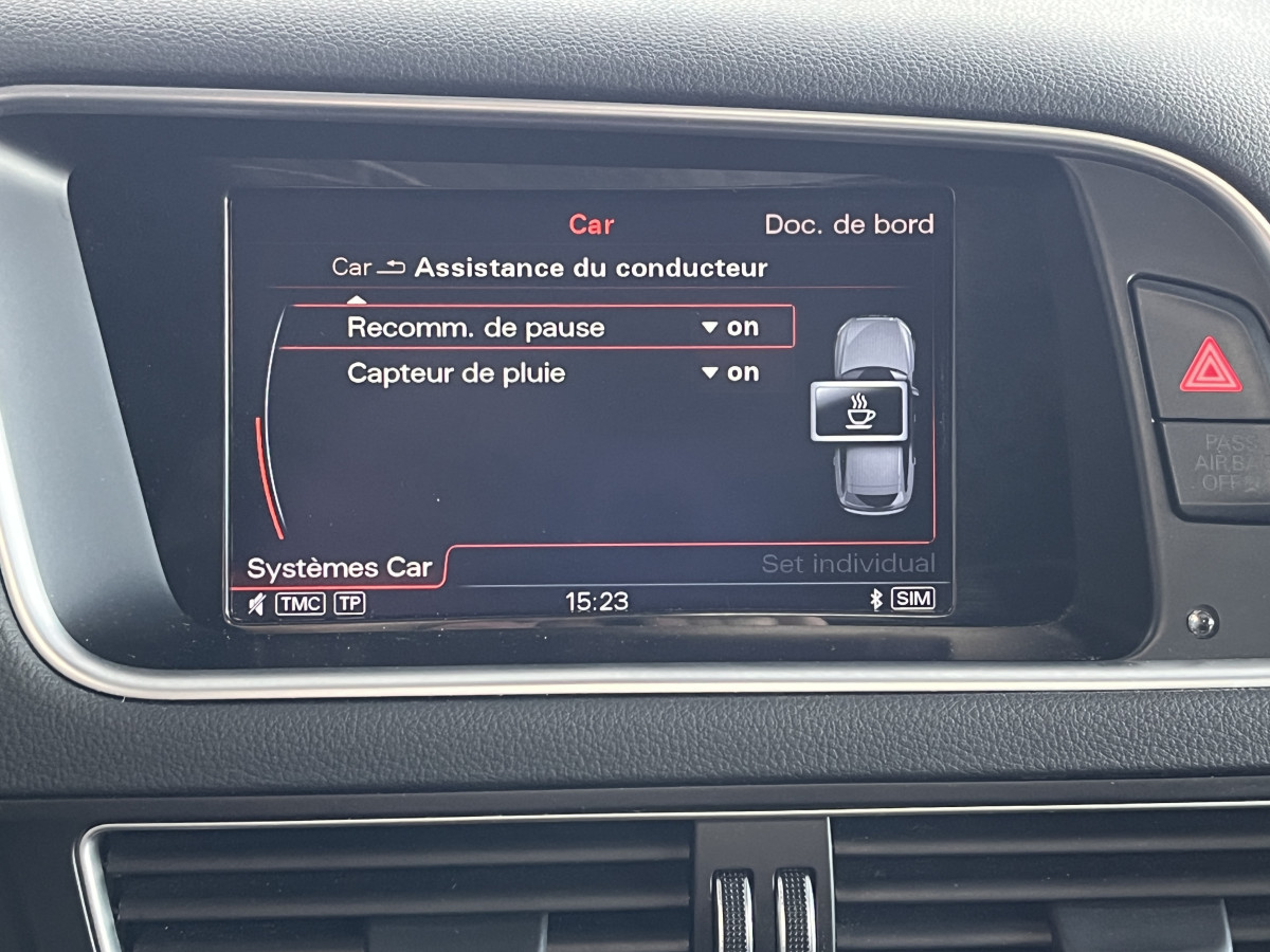 AUDI SQ5 TDI V6 326 COMPETITION BVA8 QUATTRO TOIT PANORAMIQUE GPS CAMERA ATTELAGE KEYLESS HIFI B&O REGULATEUR ADAPTATIF  PACK CARBON  DRIVE SELECT EXCELLENT ETAT