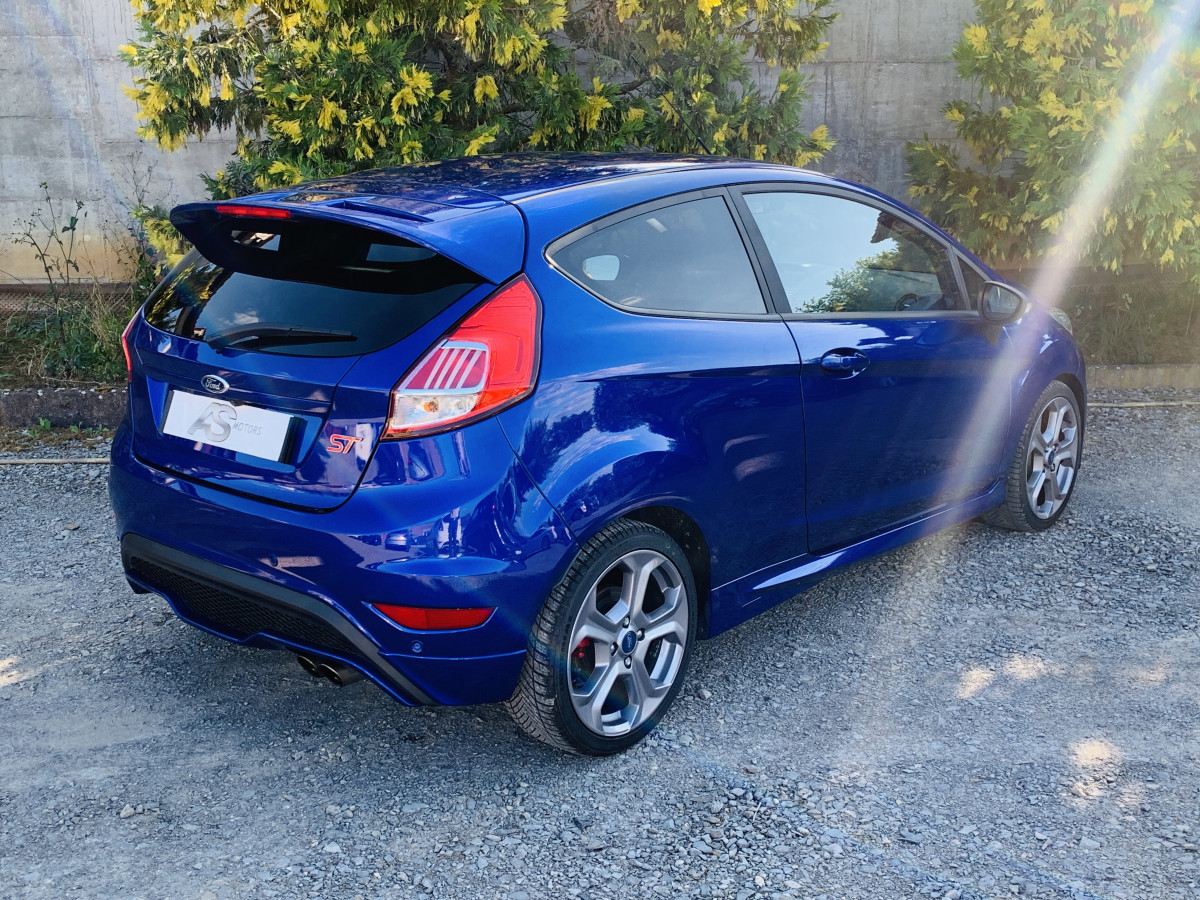 FORD FIESTA ST 1,6 TURBO 182 PACK PERF GPS BLEU PERFORMANCE