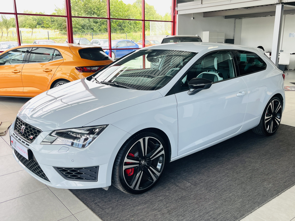 SEAT LEON SC 2,0 TSI CUPRA 290 DSG6 GPS FULL LED REGULATEUR DCC SEAT SOUND BLUETOOTH PARK ASSIST EXCELLENT ETAT