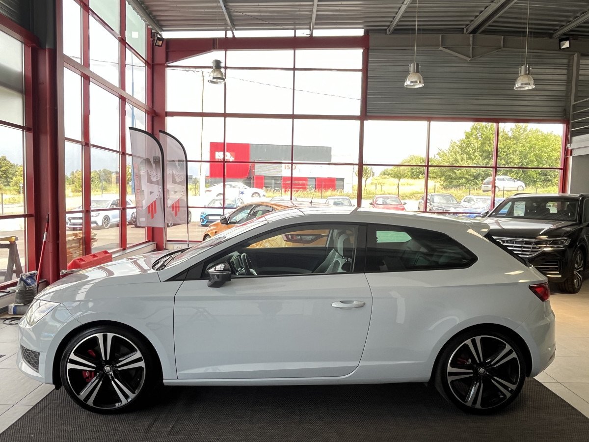 SEAT LEON SC 2,0 TSI CUPRA 290 DSG6 GPS FULL LED REGULATEUR DCC SEAT SOUND BLUETOOTH PARK ASSIST EXCELLENT ETAT